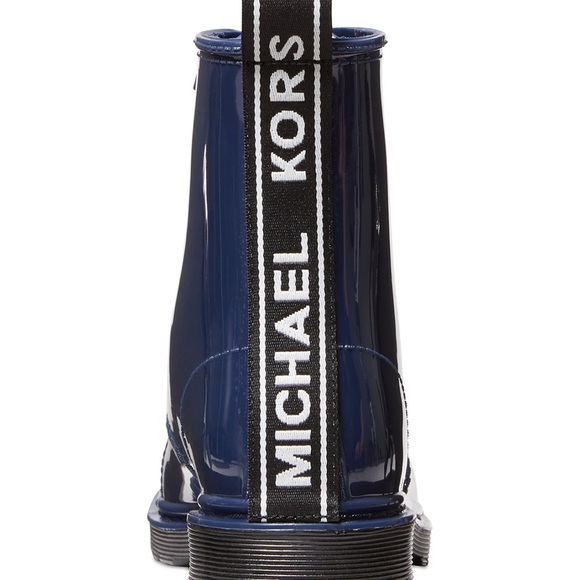 Michael kors Women's Tavie Water-Resistant Combat Rain Booties - Picture 4 of 10